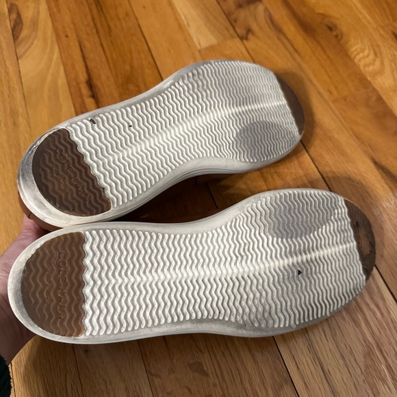 Cole Haan GRAND.OS British tan leather casual sneakers (size 10M) - Picture 9 of 11